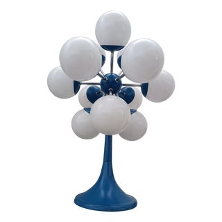 Space Age Sputnik Atomic 12-Globe Table Lamp, 1970s For Sale