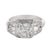 Art Deco 1930s Art Deco Gia 2.13 Carat Old Mine Cut Diamond 14k White Gold Engagement Ring, Size 6.75 For Sale - Image 3 of 6