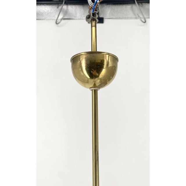 Space Age Hanging Lamp with Opal Glass Balls from Kaiser Leuchten, 1970s For Sale - Image 11 of 12