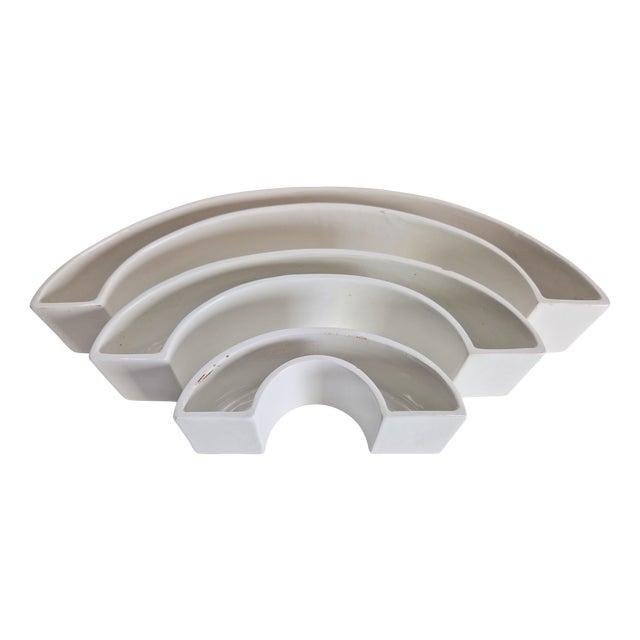 Tremiti Tondo Bowls in Ceramic by Angelo Mangiarotti for Danese Milano, 1964, Set of 3 For Sale