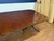 Brown Traditional Georgian Style Banded Mahogany Dining Table by Leighton Hall - Showroom Sample For Sale - Image 8 of 14