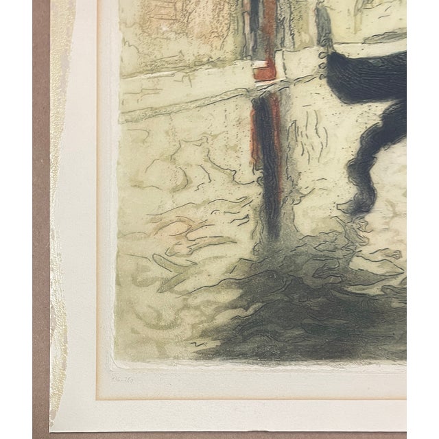 Gabriel Antoine Barlangue Venice Cana Etching For Sale - Image 4 of 6