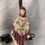 Vintage Porcelain "Colonial Couple" or "Victorian Courting Couple" Boudoir Vanity Lamps - a Pair For Sale - Image 4 of 8