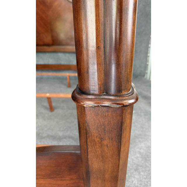 Bassett Furniture King Size Poster Bed Frame For Sale - Image 14 of 18