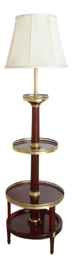 1940s French Louis XVI Style Floor Lamp