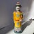 Vintage Large Porcelain Chinese Wucai Nobleman Statue For Sale - Image 12 of 13