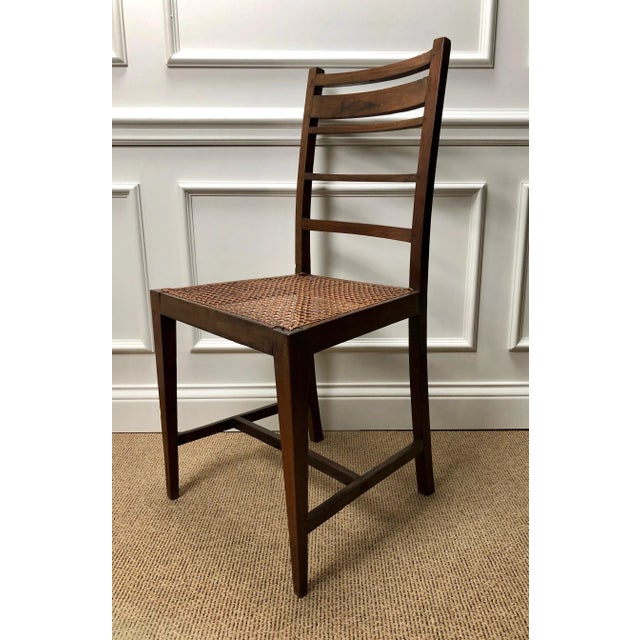 Early 20th Century 1920 Art Deco Brazilian Rosewood Side Chairs from France - a Pair For Sale - Image 5 of 13