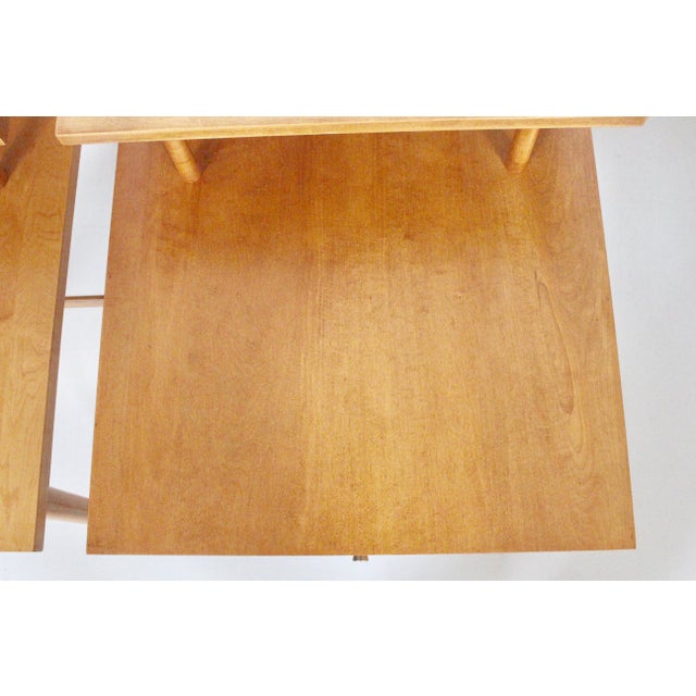 Mid 20th Century Paul McCobb Planner Group Birch Step End Tables, 1960's - A Pair For Sale - Image 5 of 13