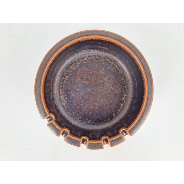 Vintage Ruska Ashtray by Ulla Procope for Arabia For Sale - Image 4 of 9