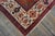 1890s Red Medallion Antique Persian Sultanabad Rug 4'4" X 9'6" Handknotted Wool Carpet For Sale - Image 10 of 10