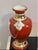 1940s Vintage Noritake Red Porcelain Vase With Gilded Swan Handles – Japan, 1940s For Sale - Image 5 of 7