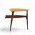 Brown Paul Frankl for Johnson Furniture Mid Century Cork and Mahogany Side End Table For Sale - Image 8 of 9