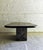 Brown Brutalist Stone and Brass Coffee Table attributed to Paul Kingma, 1970s For Sale - Image 8 of 16