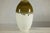 Artisan Tall Ceramic Vase in Cream and Olive Glaze with Expressive Drip Rim For Sale - Image 11 of 12