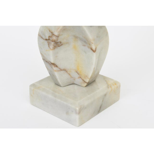 Vintage Cubist Abstract Variegated Marble Sculpture For Sale - Image 11 of 12