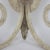 Silver Vintage-Style White and Silver Hollywood Regency-Themed Wrought Iron Wall Lamps - a Pair For Sale - Image 8 of 10