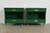 Mid-Century Modern John Widdicomb Mid-Century Modern Hollywood Regency Green Lacquered Nightstands, Newly Refinished For Sale - Image 3 of 13