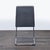 2010s Cb2 Button Tufted Dining Chair on a Metal Frame For Sale - Image 5 of 8