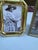 1970s Set of 3 Vintage Small Gold Picture Frames With Vintage Photos For Sale - Image 5 of 7