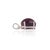 Not Yet Made - Made To Order Mid Century Modern Inspired 12.53 Ct Natural Oval Star Ruby Solitaire Pendant in 925 Silver For Sale - Image 5 of 12