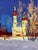 Paper Oil Painting Winter Temple Serdyuk Boris Petrovich For Sale - Image 7 of 10