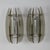 Italian Veca Smoked and Clear Glass Sconces from Veca, 1970s, Set of 2 For Sale - Image 11 of 18