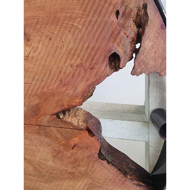 Orbit of Time – One-of-a-Kind Handcrafted Driftwood Wall Clock Sculpture For Sale - Image 17 of 18