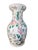 Stunning second half 20th century Chinese Famille Rose floral vase with apocryphal Qianlong mark to base, in excellent...