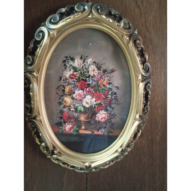 Vintage Floral Frames For Sale - Image 9 of 10