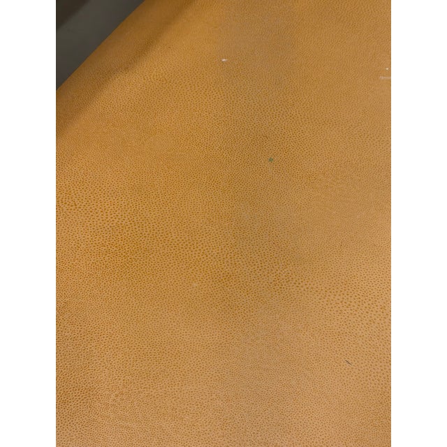 Contemporary Christian Liaigre Leather Bench – Modern Minimalist Design in Saddle‑Stitched Hide For Sale - Image 3 of 8