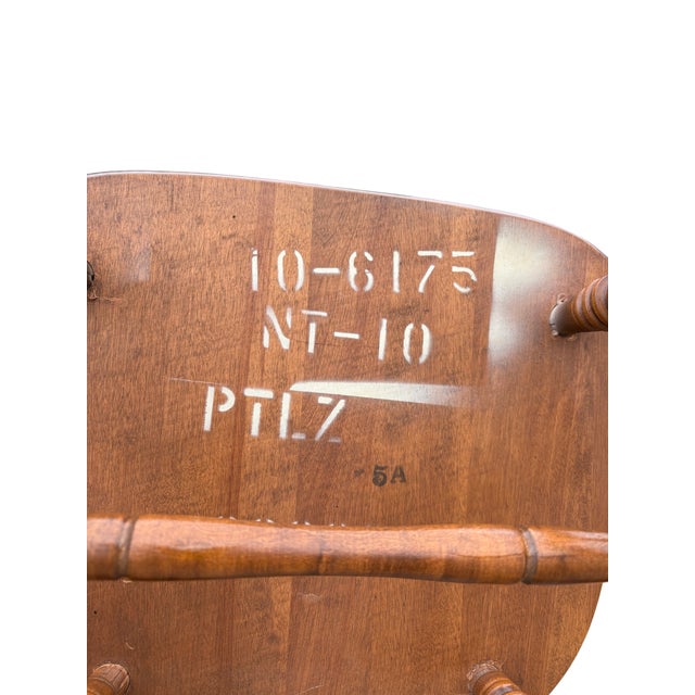 Mid 20th Century Ethan Allen Child Size Windsor Rocking Chair For Sale - Image 10 of 12