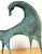 Monumental Italian Modernist Patinated Bronze Horse Sculpture, Etruscan Taste For Sale - Image 10 of 12