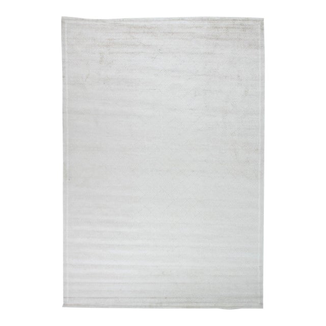 Modern Hand Tufted Silk Rug by Doris Leslie Blau For Sale