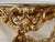 French Louis XV Style Giltwood Rococo Carved Console Table Vintage For Sale - Image 12 of 15