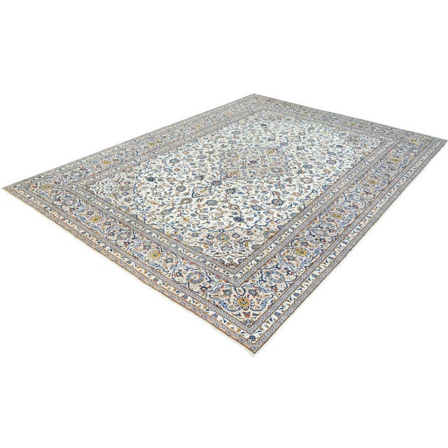 Kashan Oriental Hand-Knotted Rug For Sale - Image 13 of 13