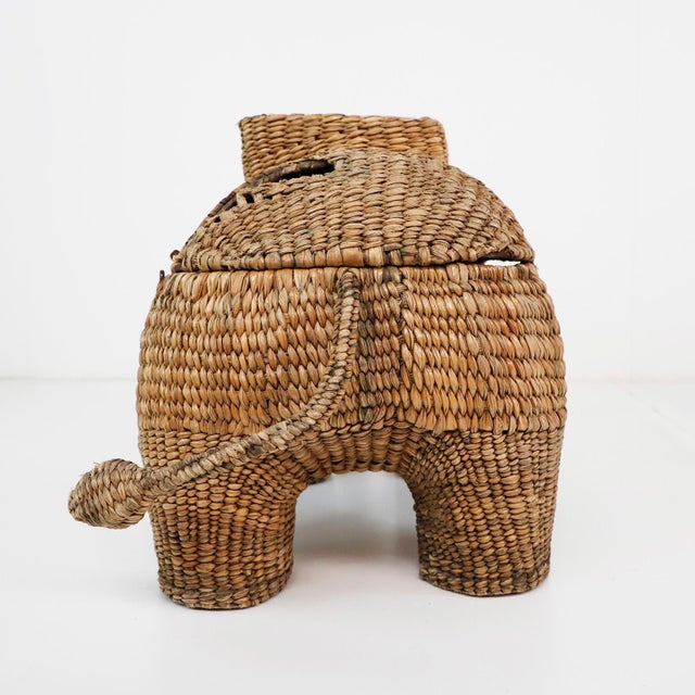 Brown Vintage Mario Lopez Torres Elephant Box For Sale - Image 8 of 17