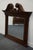 UNIVERSAL FURNITURE Mahogany Biedermeier Traditional Victorian Style 57" Dresser / Wall Mirror 60904M 53" High 57.25" Wide...