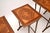 Brown Antique Edwardian Walnut Nest of Four Tables, 1900, Set of 4 For Sale - Image 8 of 10
