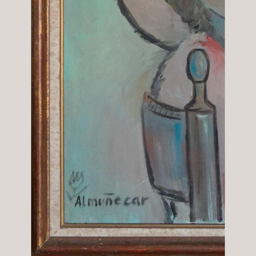 1970s Almuñecar, Mid-Century Portraits, Oil on Canvases, Framed, Set of 4 For Sale - Image 5 of 18