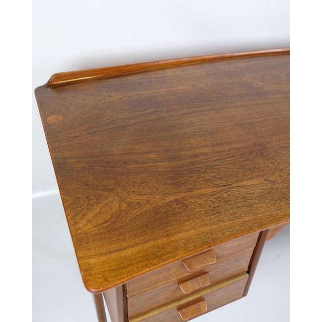 Teak Desk by Svend Aager Madsen for Sigurd Hansen, 1960s For Sale - Image 13 of 14