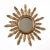 Wonderful Mid-Century Modern gilded wood sunburst wall mirror. This amazing mirror was produced in France during 1950s....