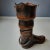 Large Brass Boot Cane Holder by Egidio Casagrande, Borgo Valsugana, Italy, 1950s For Sale - Image 3 of 11
