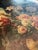 Bottle Green Late 18th Century Dutch School Still Life Painting With Monkey, Fruit, Flowers, and Birds - From the Collection of Iris Apfel For Sale - Image 8 of 9