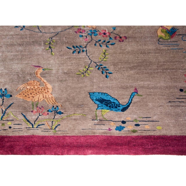 Early 20th Century Chinese Art Deco Rug For Sale - Image 13 of 14