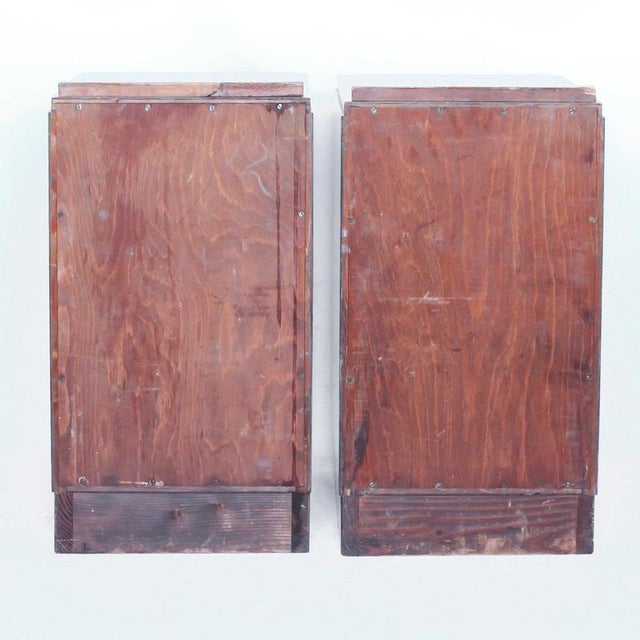 Vintage Bedside Cabinets, 1930s, Set of 2 For Sale - Image 10 of 13