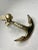 Metal Nautical Solid Brass Anchor Pen Desk Accessory Set For Sale - Image 7 of 11