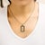 Haus of Brilliance 14K Yellow Gold Plated Sterling Silver 1/4 Cttw Diamond Cross Dog Tag Pendant Necklace For Sale - Image 4 of 5