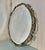 Paint Art Deco Round Atsonea Ornate Gilt Wall Mirror, 1940s For Sale - Image 7 of 7