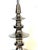 Late 20th Century Tony Duquette Style Mercury Glazed Porcelain Totem Lamp, Hollywood Regency For Sale - Image 14 of 15