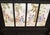 Large Japanese Meiji Porcelain Carved Screen Room Divider For Sale - Image 9 of 11
